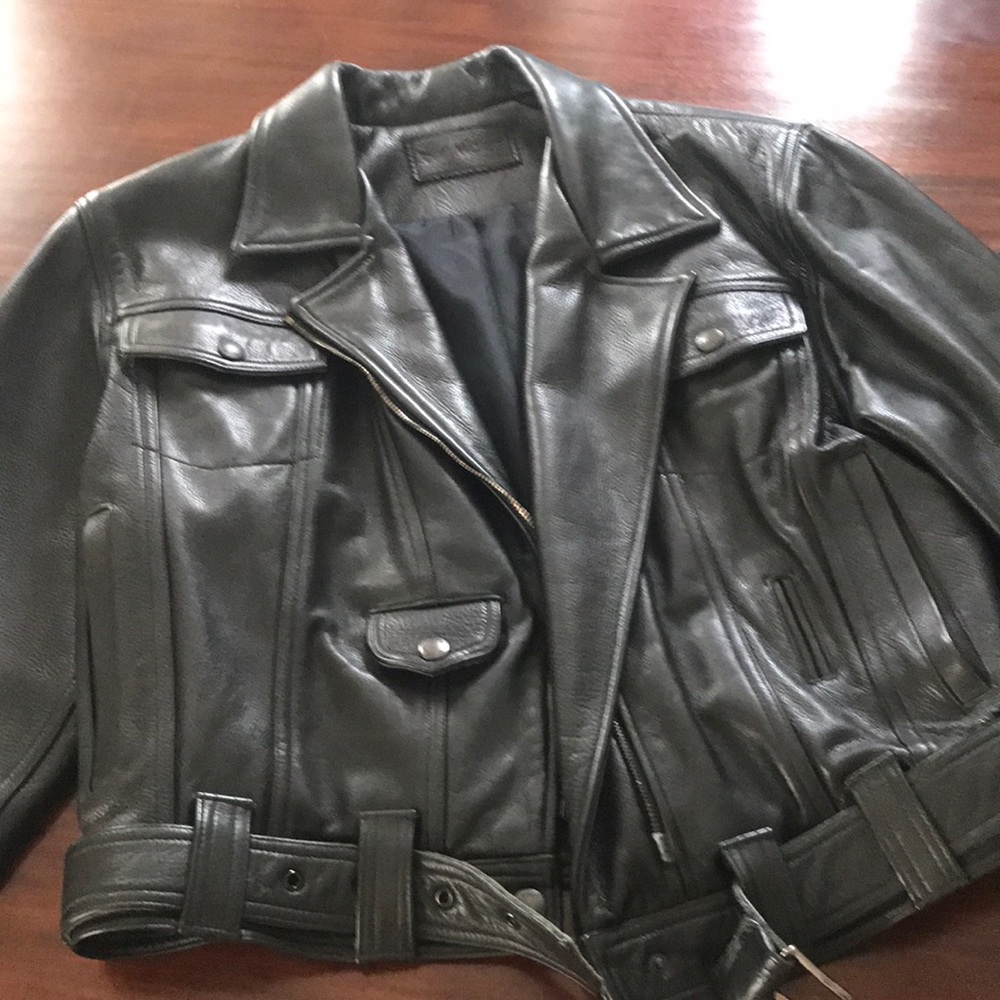 Leather jacket